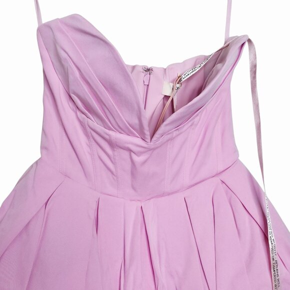 House of CB Mar Cotton Candy Pink Strapless Pirouette Mini Dress Size M NWT - Picture 6 of 14